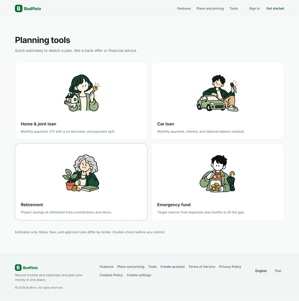 Public planning tools
